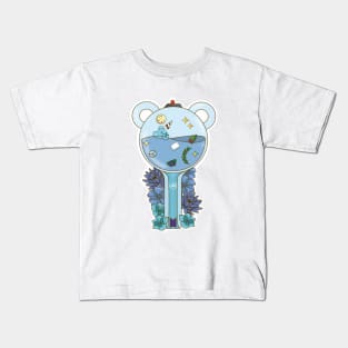 lightstick with koya design Kids T-Shirt